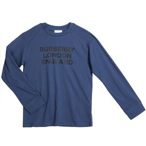NWT Burberry London England Logo Long Sleeve, Size 14